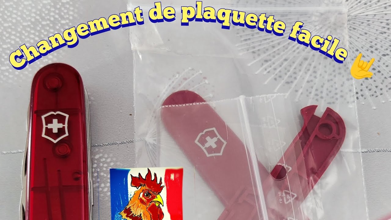 changement de plaquette victorinox facile !