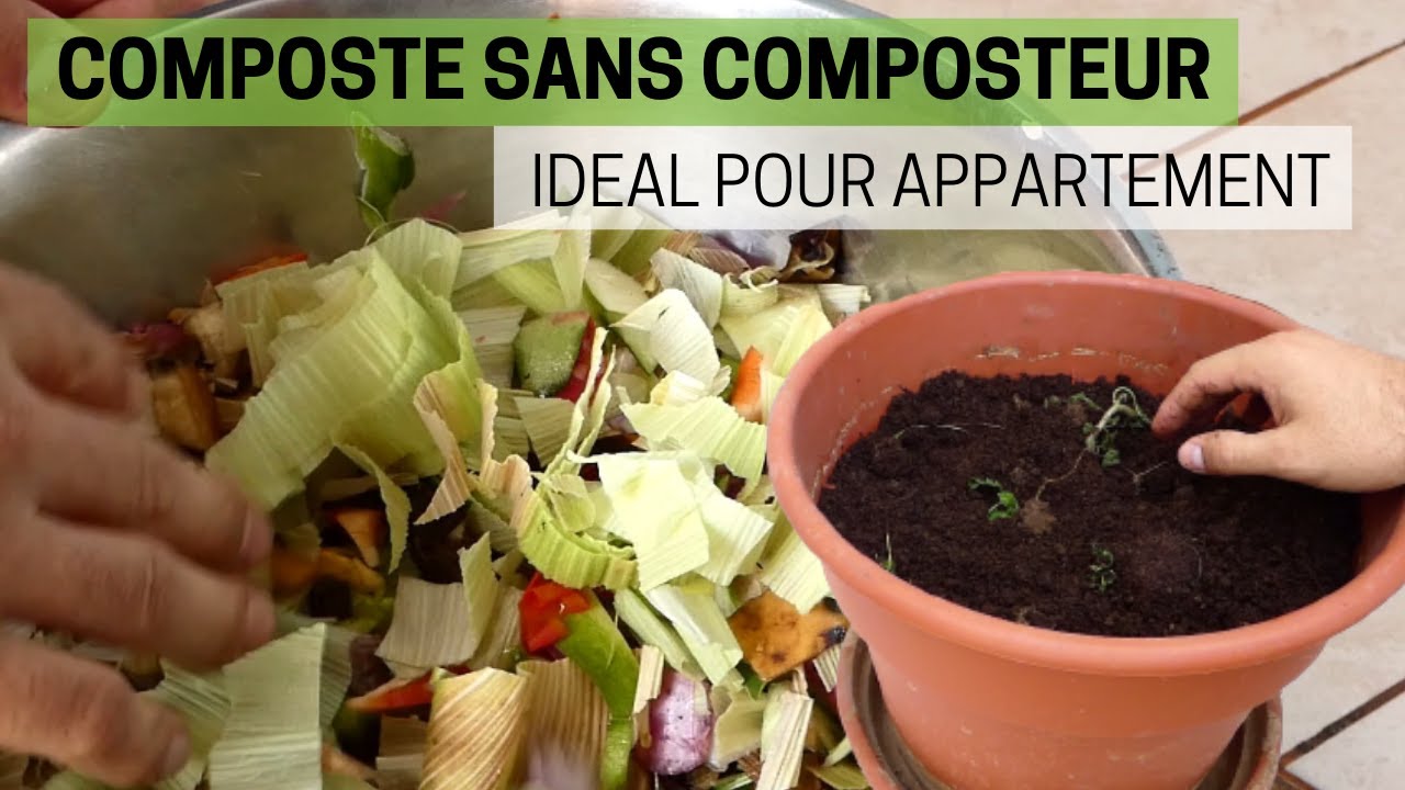 Comment faire du composte en appartement 😉