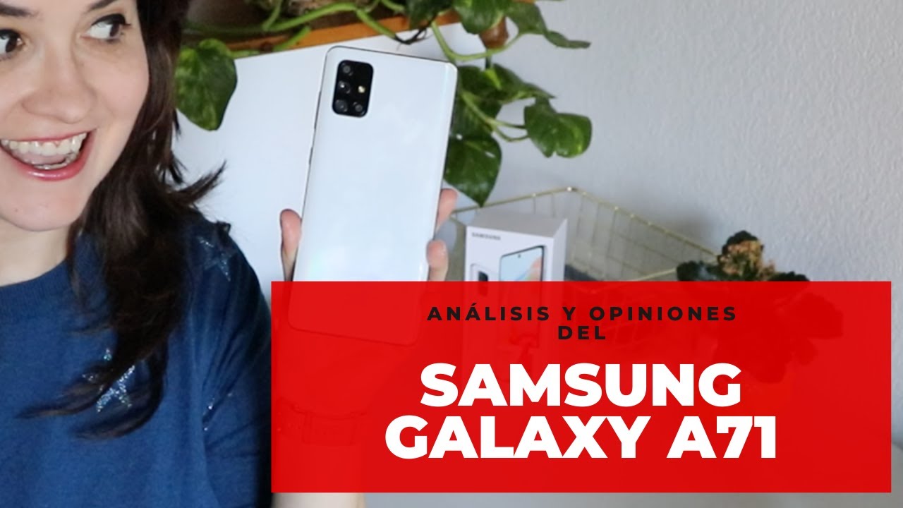 Galaxy A71: Opiniones tras varias semanas de uso (análisis en español)