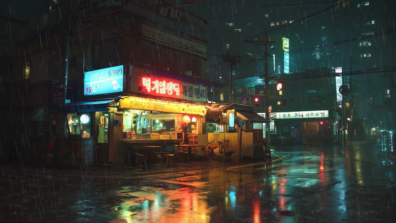 Lonely Rain Streets 🌌 | Thoughtful Lofi Beats to Quiet the Mind - Heal Music