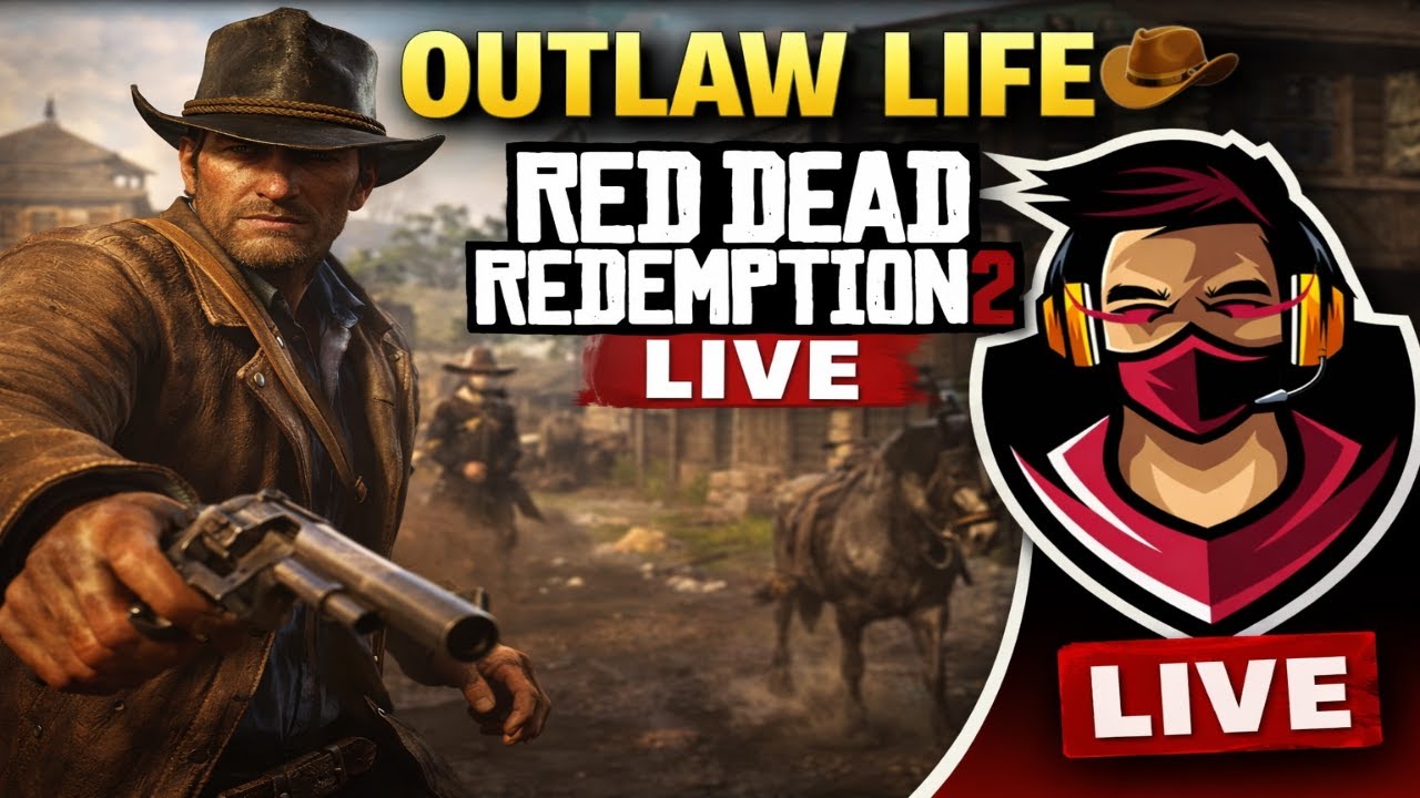 OUTLAW LIFE 🤠 | Red Dead Redemption 2 LIVE | Gaming Man