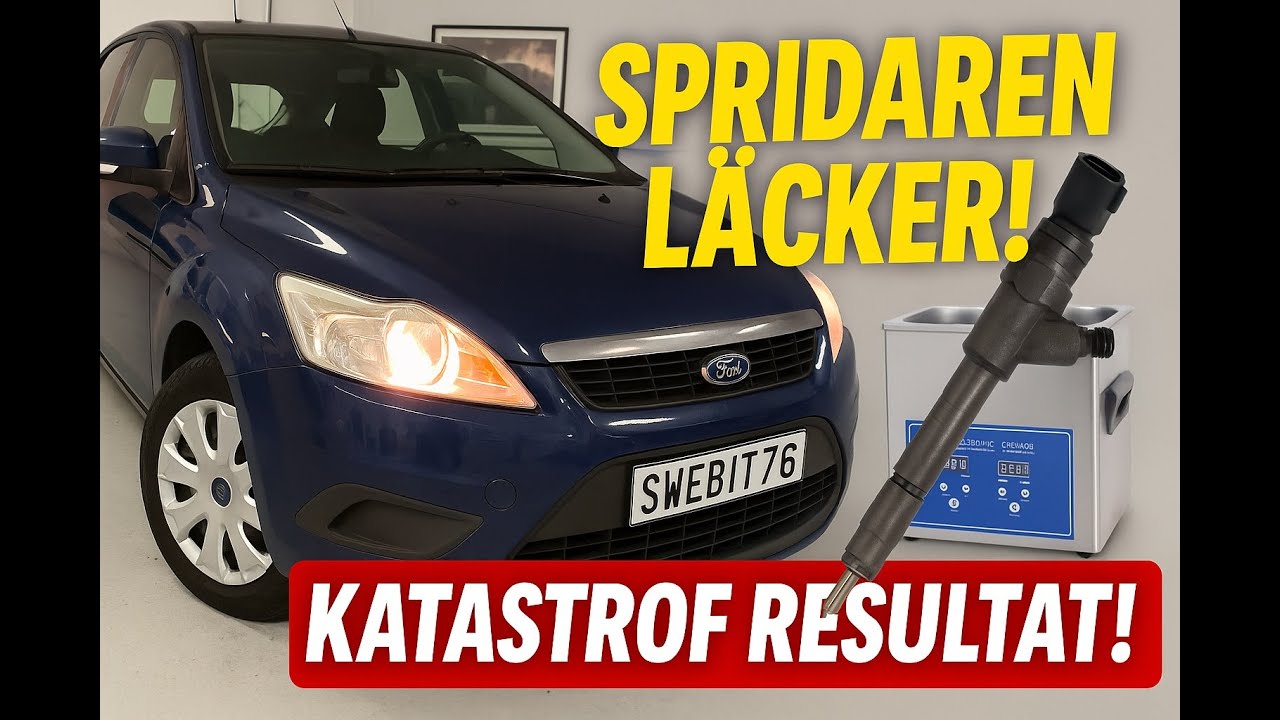 Fixar spridarna på Ford Focus 1,6D – men resultatet blir katastrof…