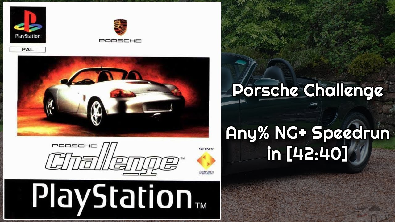 Porsche Challenge (PS1) - Any% NG+ (Emulator) Speedrun in [42:40] [WR]
