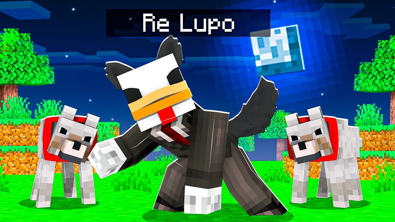SONO DIVENTATO UN LUPO MANNARO SU MINECRAFT