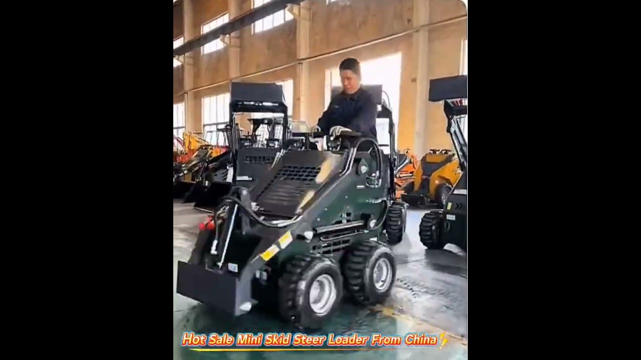 Hot Sale Mini Skid Steer Loader From China 