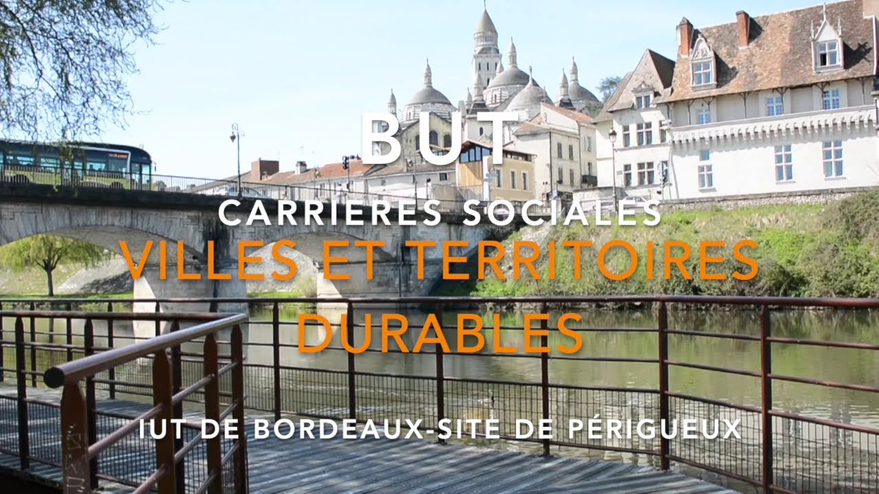 Le BUT Carrières sociales - Villes et territoires durables de l'IUT de Bordeaux - site de Périgueux