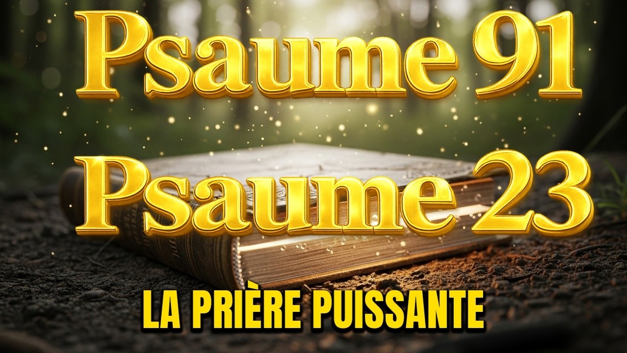 PRIÈRE DU JOUR 07 MARS – PSAUME 91 et PSAUME 23–Les deux PRIÈRES LES PLUS PUISSANTES de la BIBLE