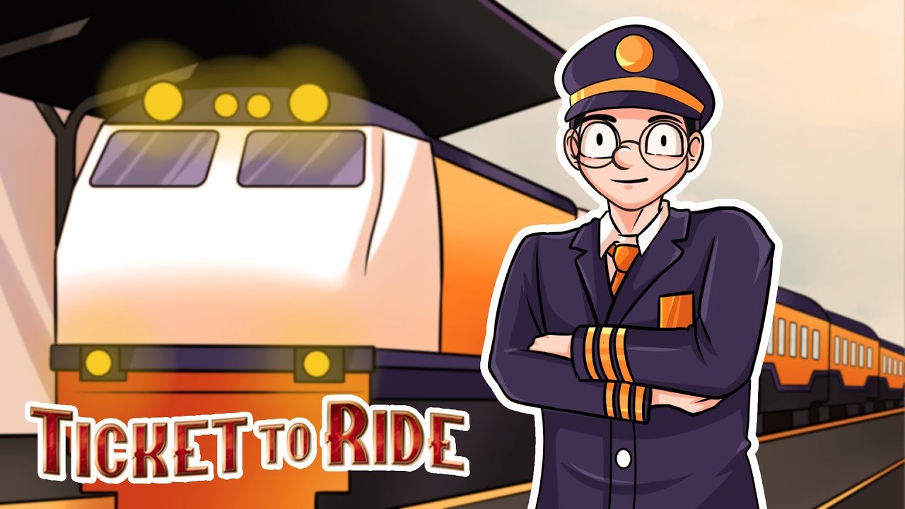 KEMBALI JADI JURAGAN KERETA NIH BOS! - Ticket to Ride Indonesia