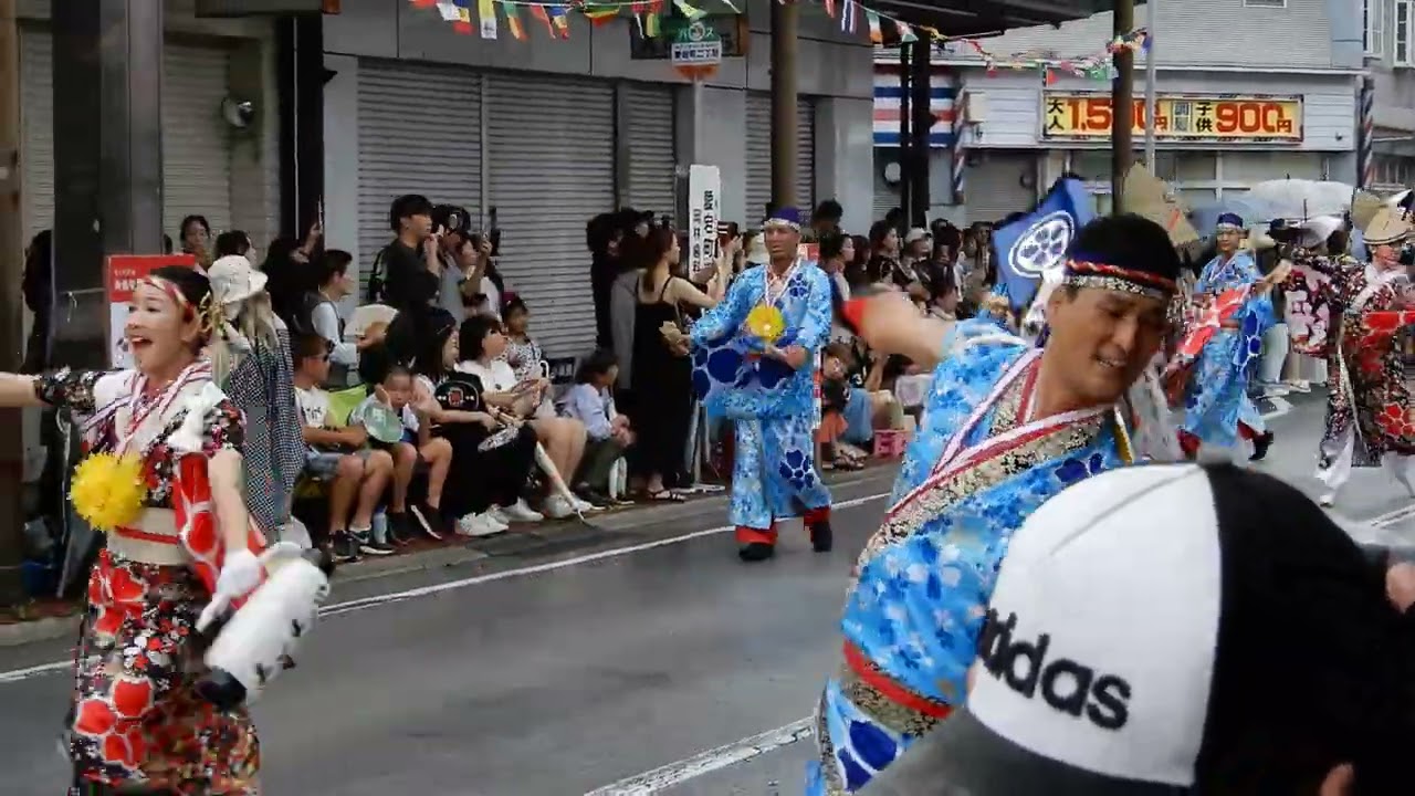 【十人十彩】愛宕　72回よさこい　25 08 11