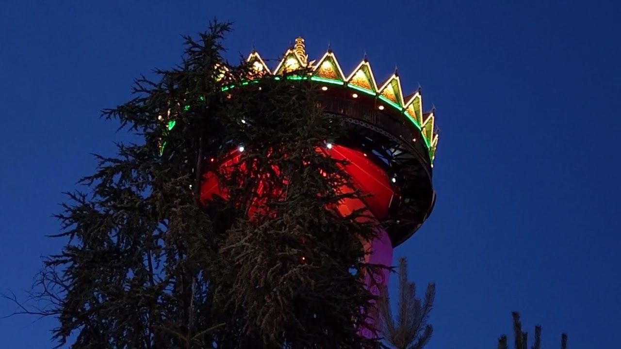 Efteling | Pagode by night
