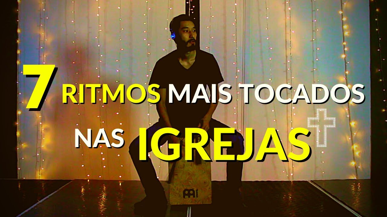 Ritmos que mais tocam nas Igrejas | CAJON GOSPEL | Ritmos mais usados nas Igrejas