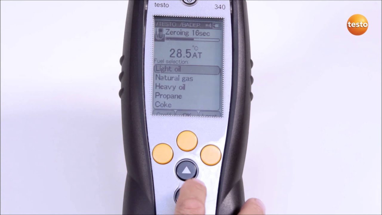 testo 340. 5. Проведение измерений