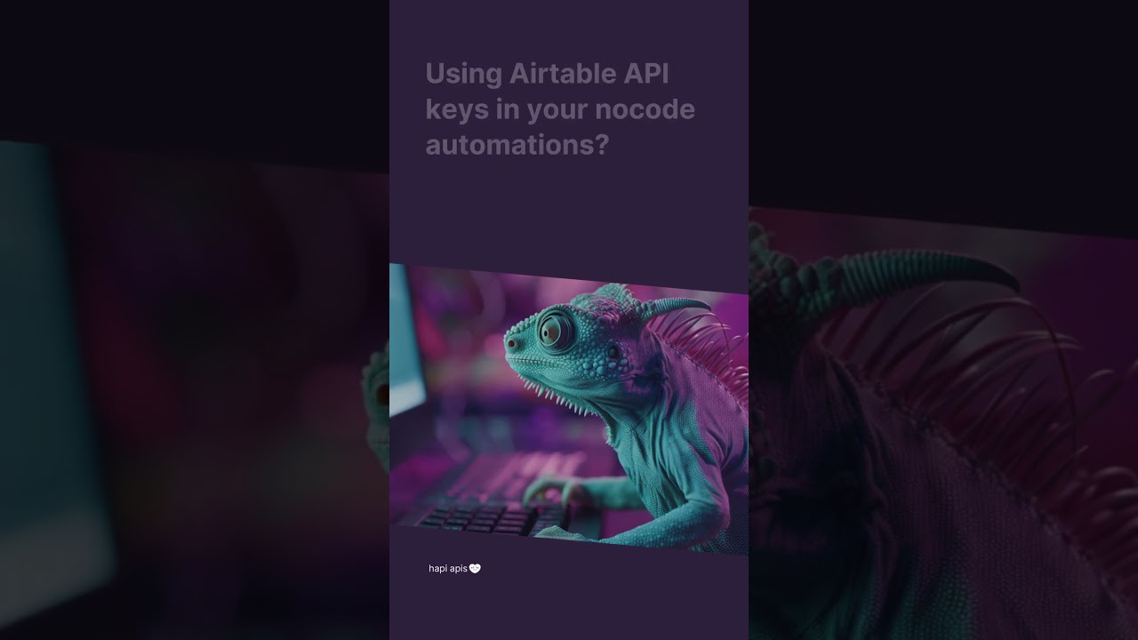 Switch to Airtable Personal Access Tokens Before January, 2024