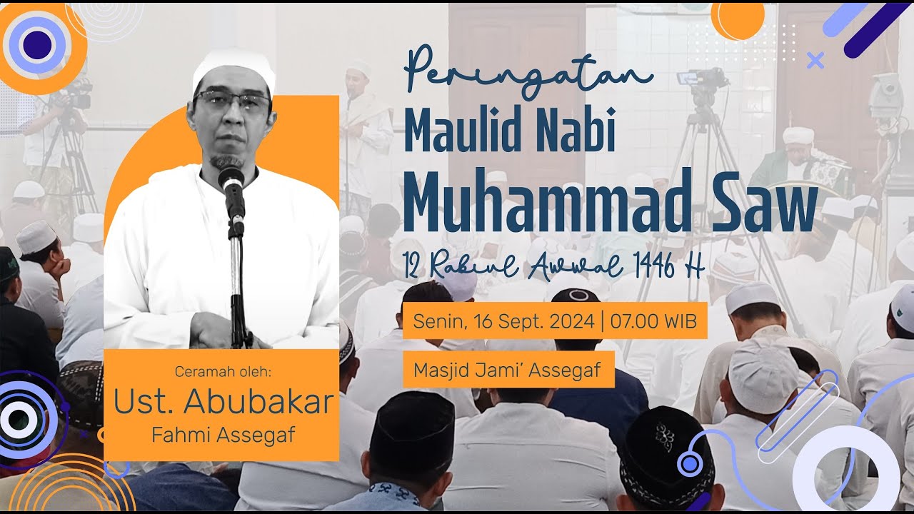 🔴Peringatan Maulid Nabi Muhammad SAW 1446H | Masjid Jami' Assegaf Surakarta 16/9/2024