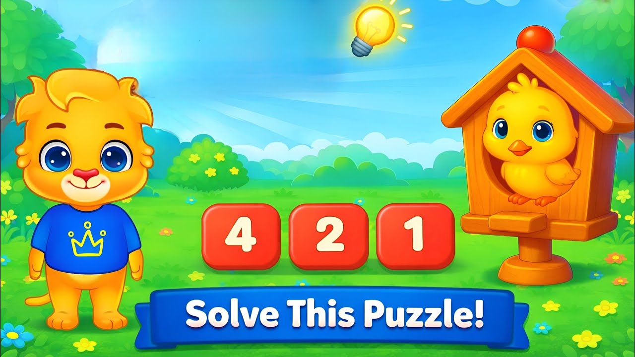 🎯 Super Fun Maths Game 🎮 for Little Geniuses #brainlearning #kidsgame