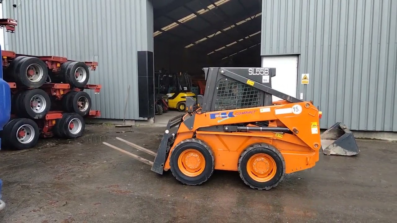 Fiat kobelco SL55BH, bj 2004, 354 uur