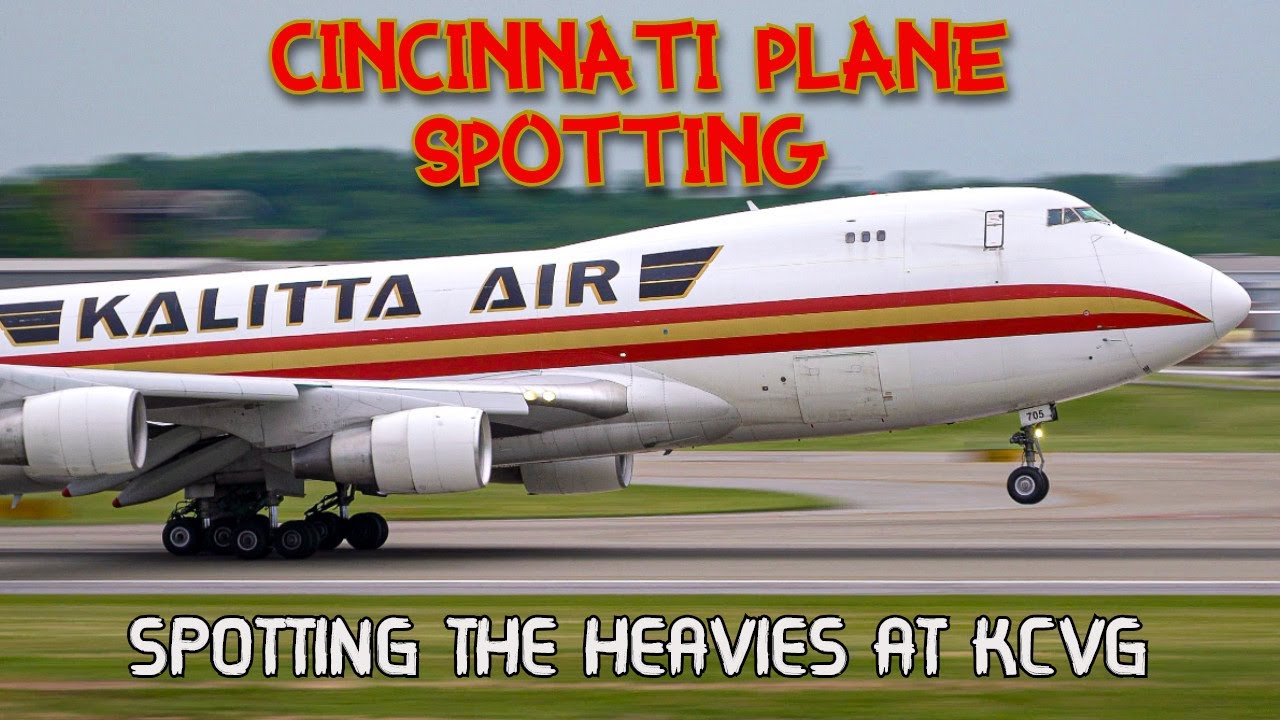 40 Minutes of Epic Plane Spotting at Cincinnati Northern Kentucky International Airport KCVG