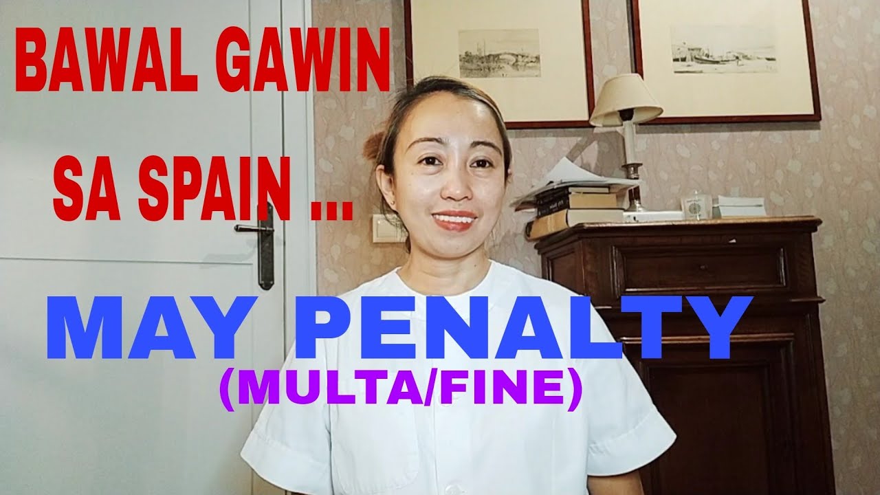 WARNING! BAWAL KALIMUTAN ANG BAGAY NA ITO|| DAPAT MALAMAN KAPAG PUPUNTA NG SPAIN||  SUBSCRIBE