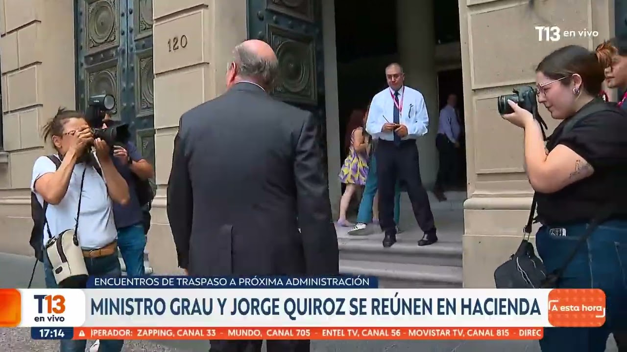 Grau y Quiroz mantuvieron su primera reunión bilateral para el traspaso del Ministerio de Hacienda