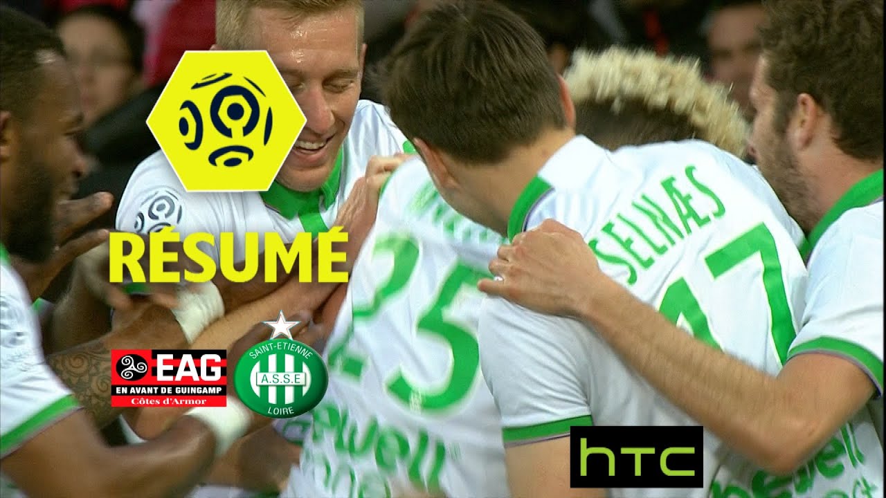 EA Guingamp - AS Saint-Etienne (0-2)  - Résumé - (EAG - ASSE) / 2016-17
