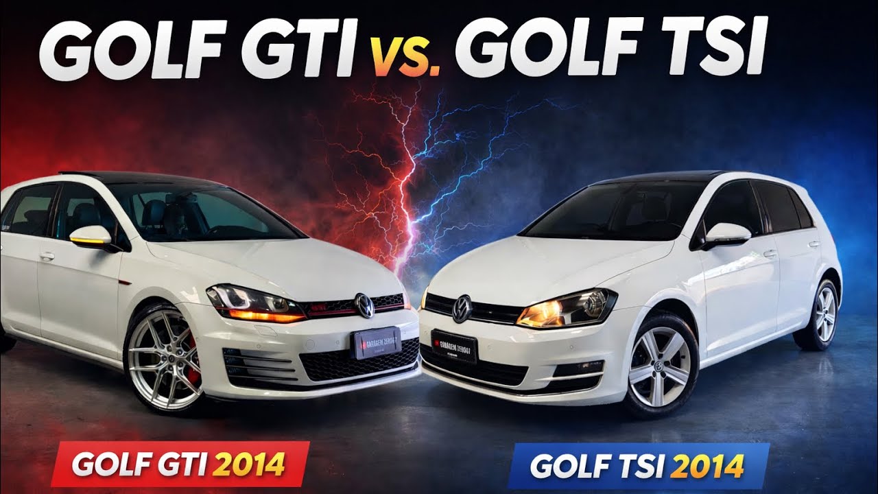 GOLF GTI vs GOLF TSI 2014 | Qual vale mais a pena comprar hoje?
