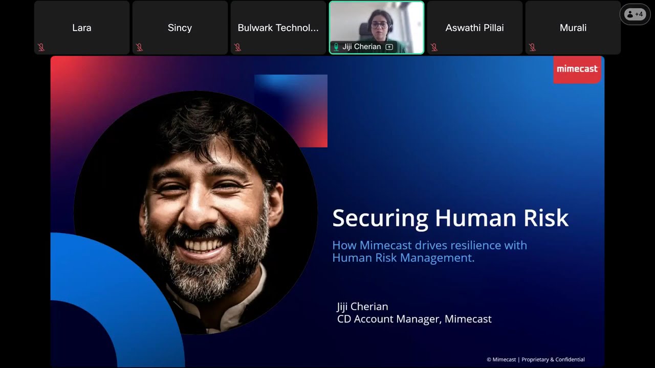 Discover Next Gen Human Risk Management Mimecast & Bulwark Technologies Cybersecurity Webinar