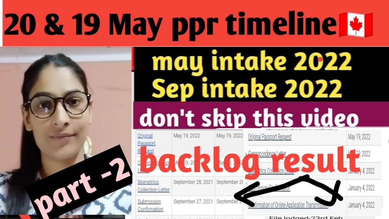 20 may ppr timeline canada/19 May ppr timeline canada/today's ppr request timeline canada/canada ppr
