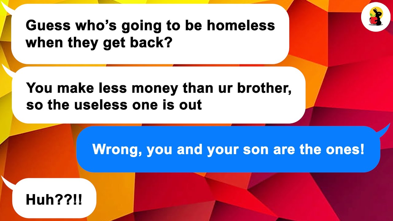 [Apple] Mom secretly moved all her belongings to a luxurious new house while I'm traveling...