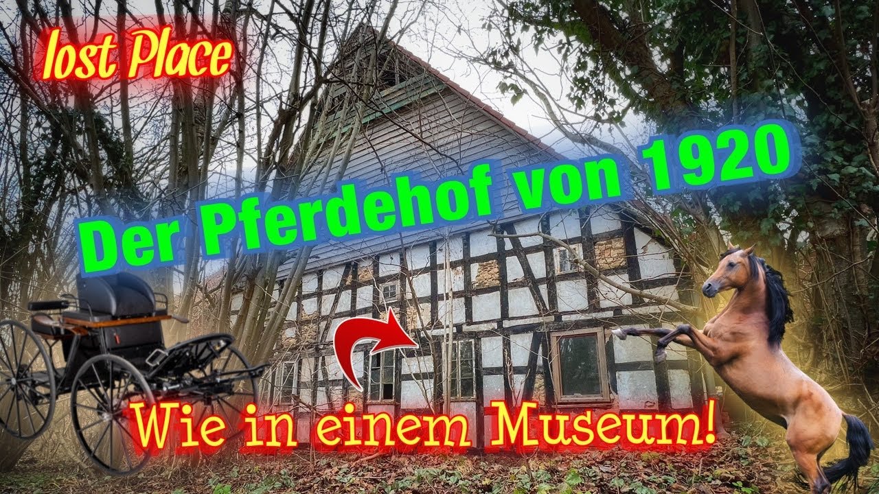 Der Pferdehof, Historische Kutschen... wie in einem Museum. - Lost Places | M&uuml;tzes Welten