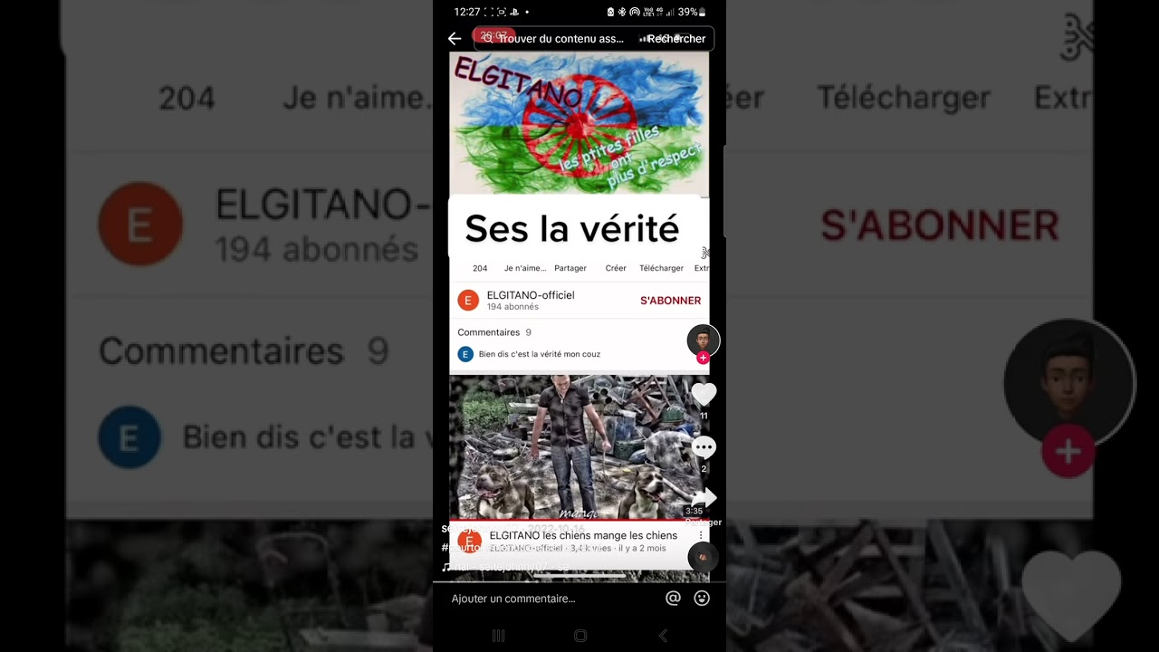 les petite fille on plus de respect manouche familly frère