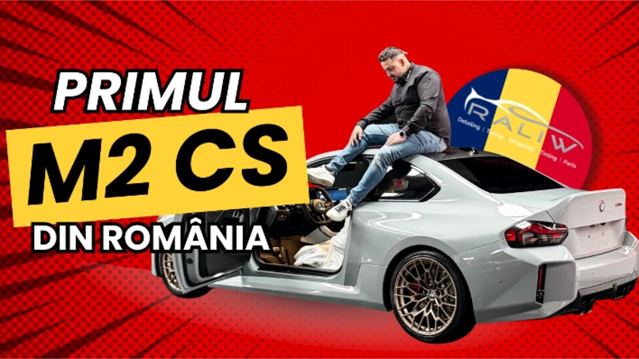 🥇PRIMUL BMW M2CS DIN ROMANIA colantat cu folie de protectie ‼️💯