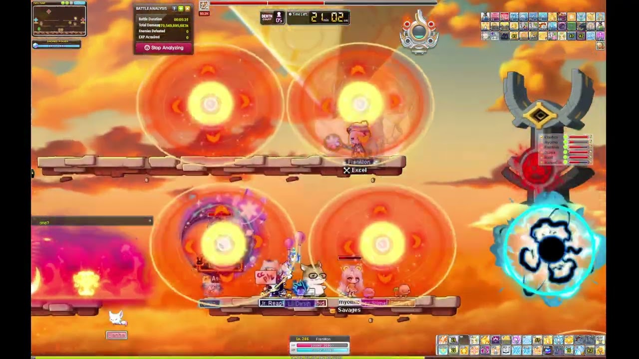 [MapleStory Reboot] Chaos Kalos Clear Bishop POV