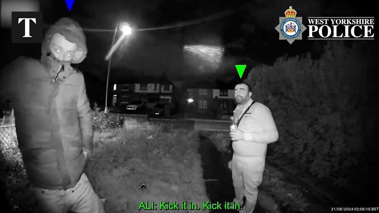 Chilling Moment Raging Ex Says To Arsonist 'Kick The Door In' Before Torching House