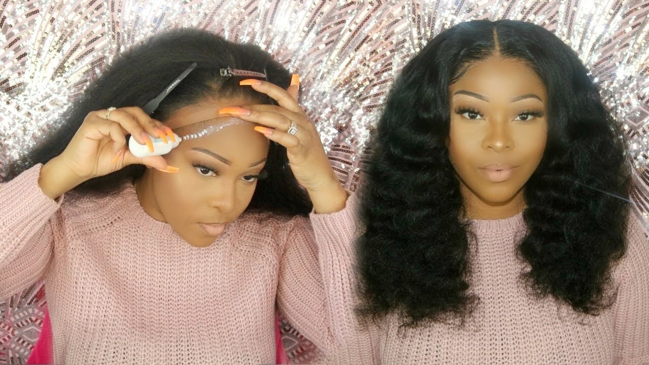 No Stocking Cap/Bald Cap Method | The New Easiest Way To Apply & Secure Your Lace Wig
