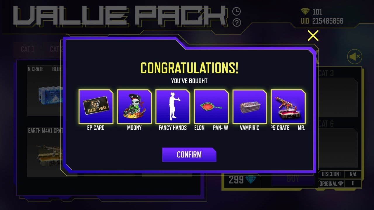 NEW VALUE PACK EVENT IN FREE FIRE 99% OFF