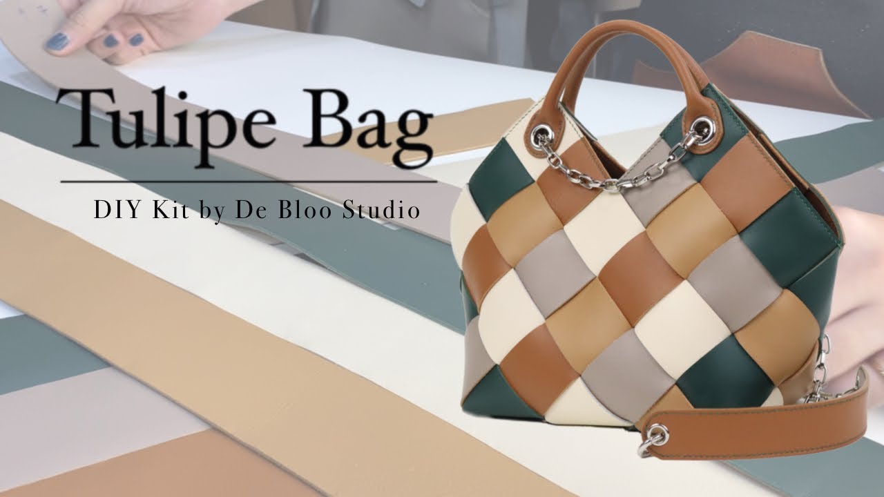 Tulipe Bag / DIY Leather Craft Tutorial