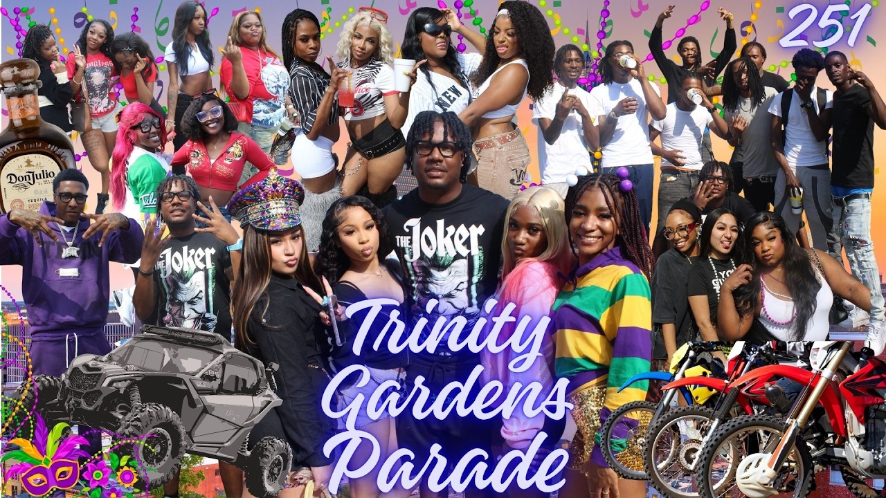 Trinity Gardens Parade 🎭💚💛💜