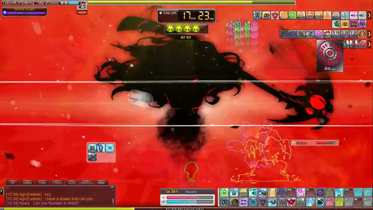 MapleStory Solis (EU) - Xenon - First Hard Verus Hilla Solo w/ Gayge Beam!