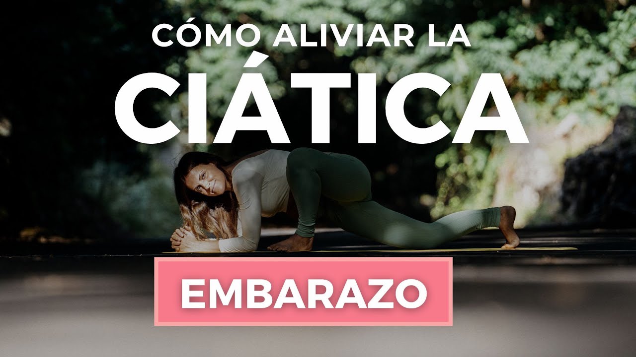 CIÁTICA en el EMBARAZO🤰🏻⚡️| Ejercicios y estiramientos para ALIVIAR  el dolor lumbar y la ciática.