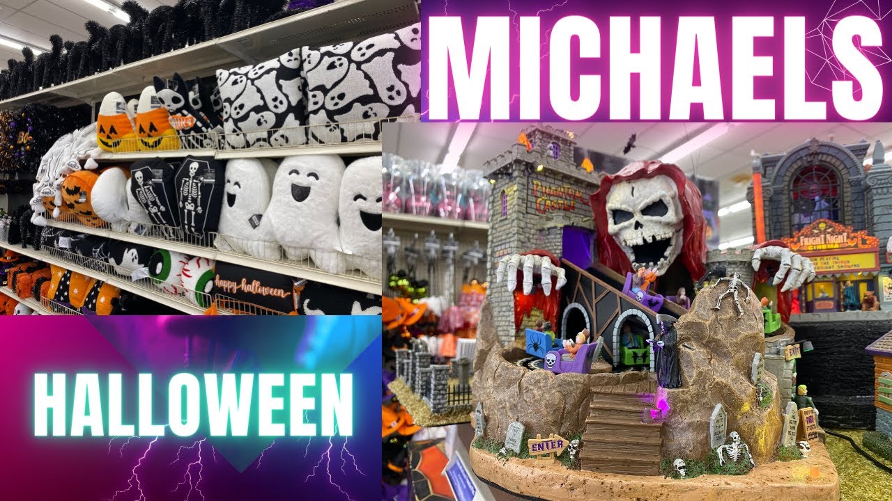 Michaels Halloween Decor 2024: Spooky Finds & Store Walkthrough 🎃💀👻