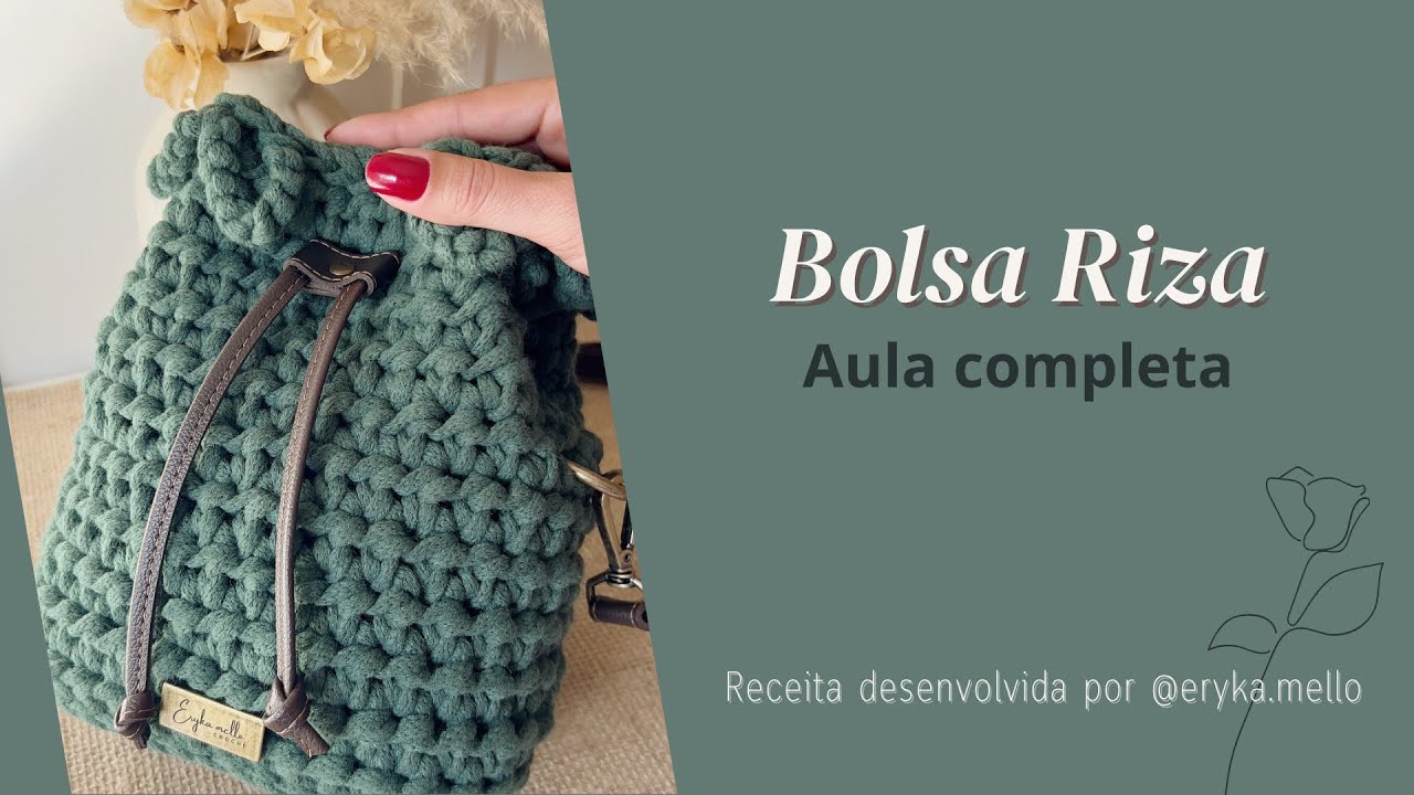 Bolsa Riza – Aula completa ✨