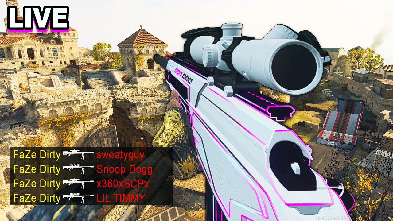 warzone aggressive sniping | 4+ K/D