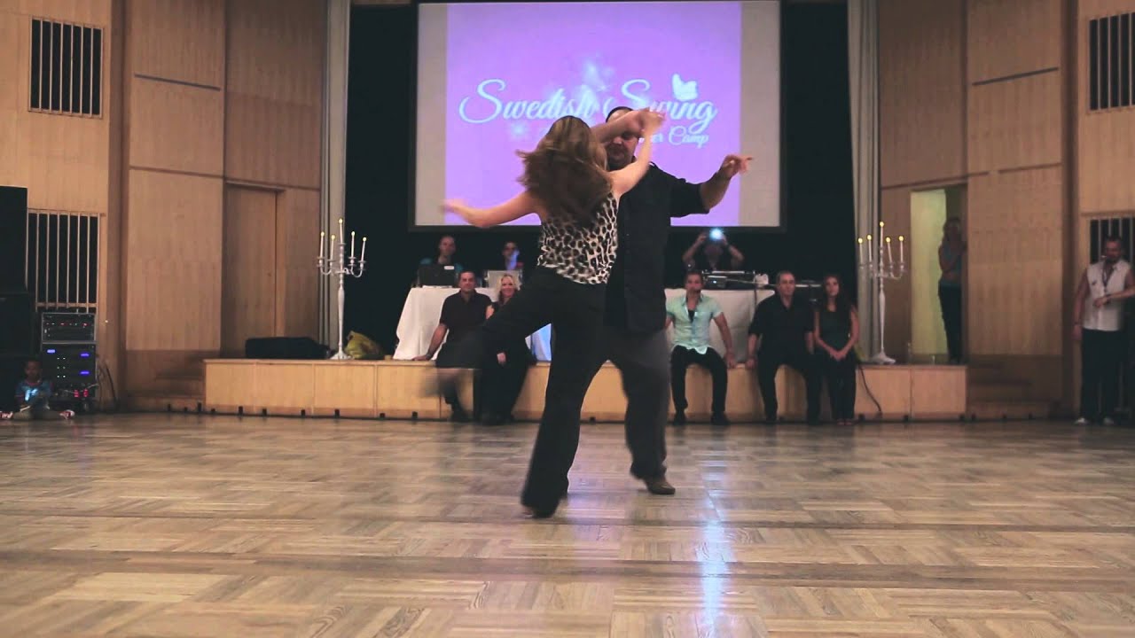 Melissa Rutz & John Lindo  Swedish Swing Summer Camp 2014
