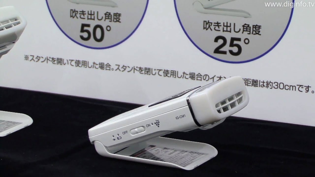 Sharp Portable Plasmacluster Ion Generator : DigInfo