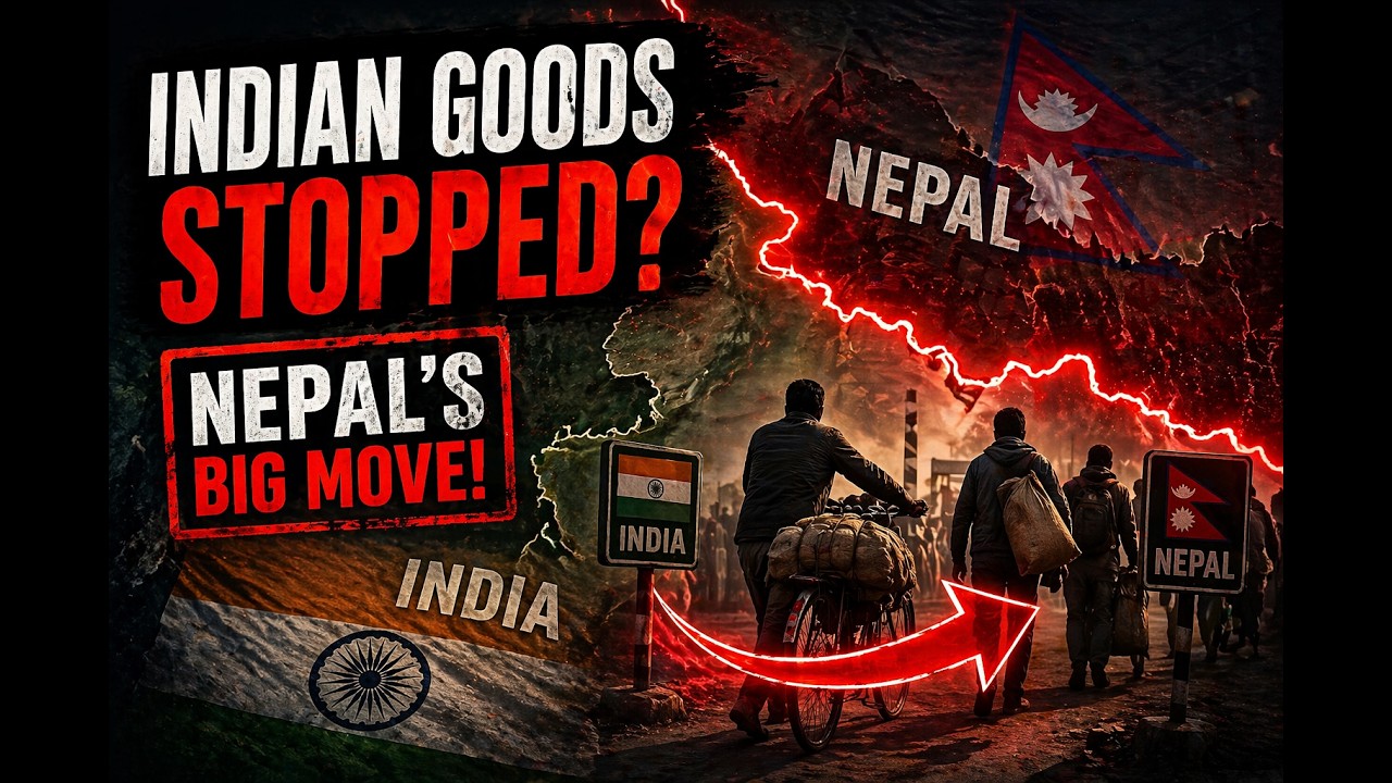 Nepal Imposes taxes on Indian Goods? | Real Reason Explained