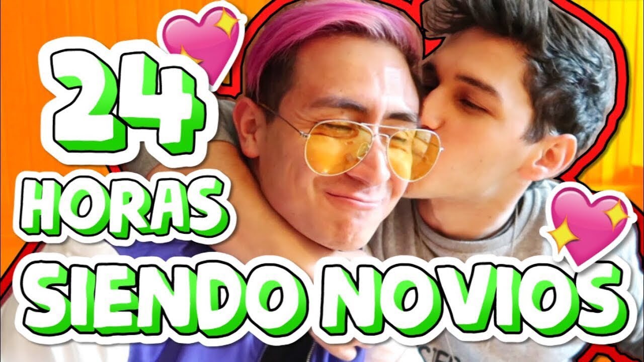 ¿NOS BESAMOS? 😱 24 HORAS SIENDO NOVIOS 👬 CON SEBASTIAN SILVA 🔥 | BOTONET