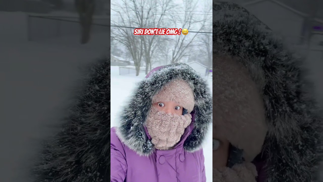 Зима &mdash; это весело и опасно! ❄️🥶 #смешноевидео #смешнойкороткометражныйфильм #зимняябуря #снежнаябуря