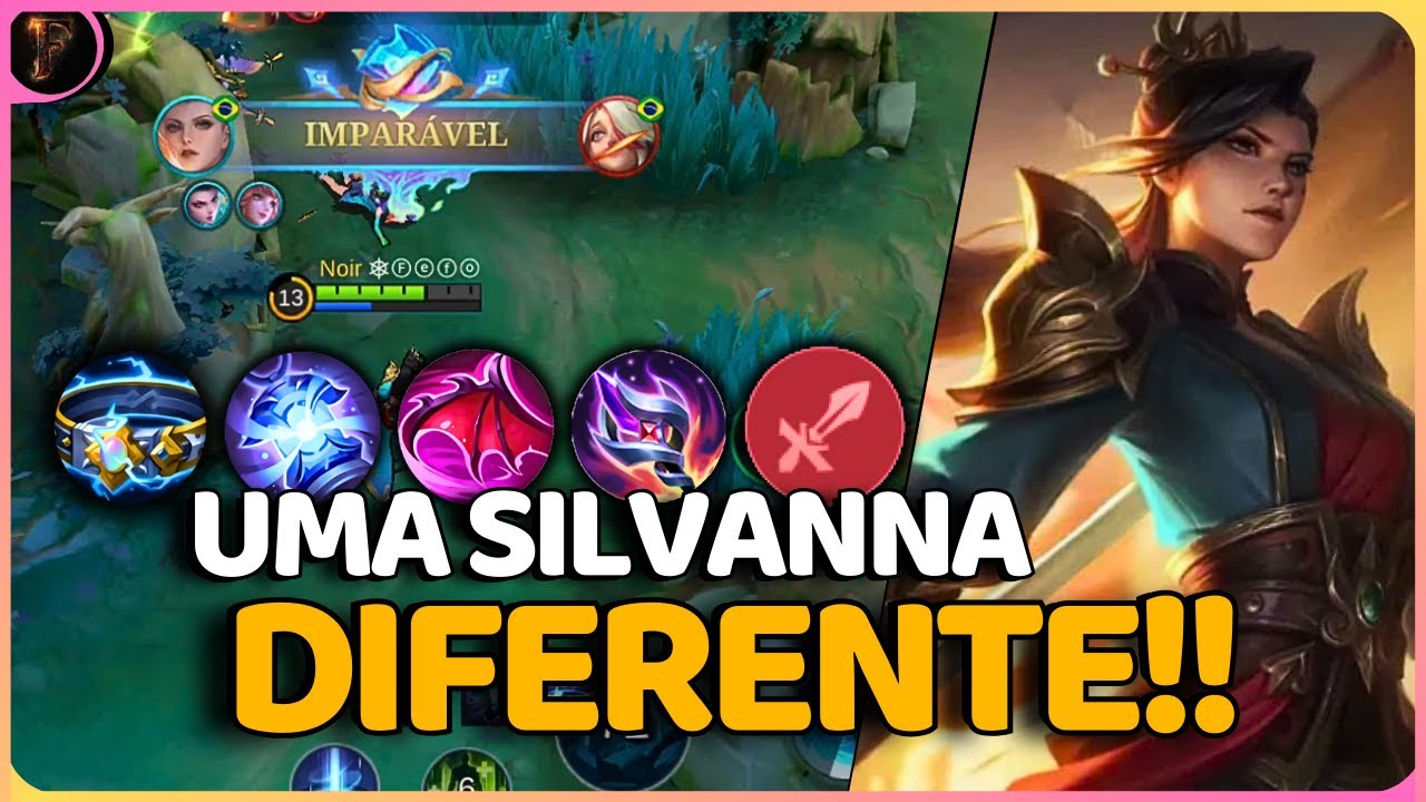 SEGURA ESSA SILVANINHA TROLL - SILVANNA GAMEPLAY | Mobile Legends