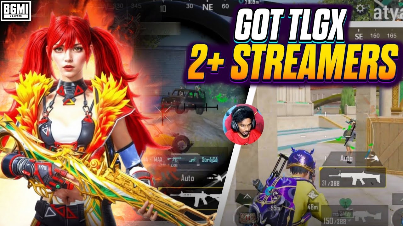 Got 2+ Streamers Vs 444 x Max Bgmi Gameplay & Ranking 27 Bgmi 