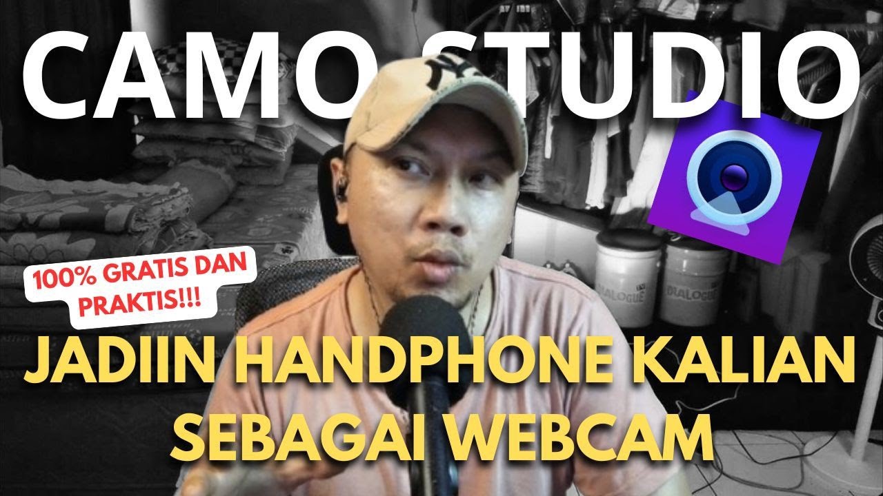 TUTORIAL SETTING HANDPHONE KALIAN SEBAGAI WEBCAM DENGAN MENGGUNAKAN APLIKASI CAMO STUDIO